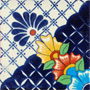 Mexican Decorative Tile Nevado 1102